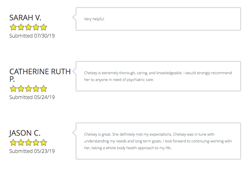 Website Reviews
