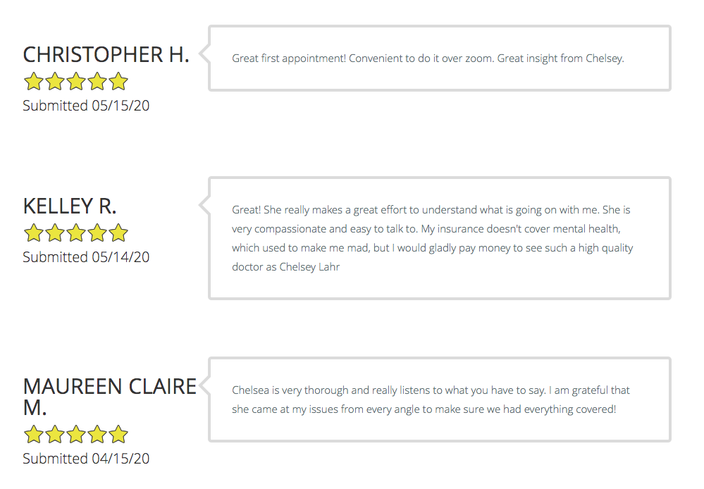 Website Reviews