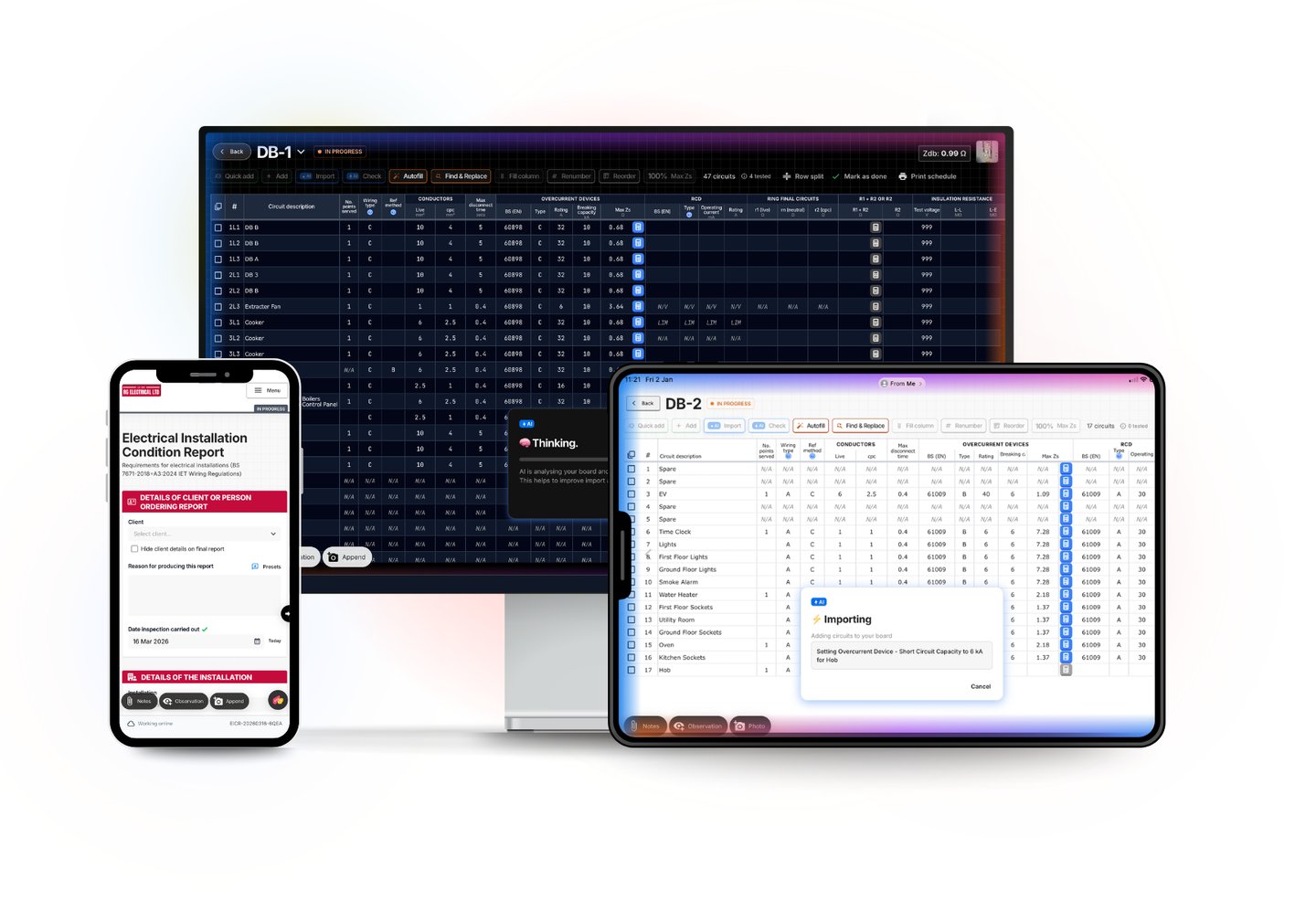 Tradecert on IOS, Iphone and Web
