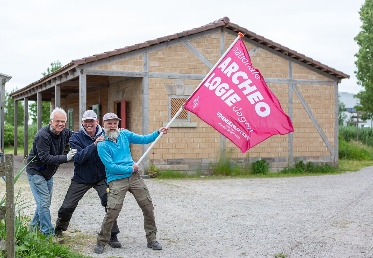 Wij zijn klaar voor de nationale archeologiedagen © Floris Scheplitz