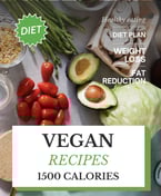 plant based diet losing weight 1500 calories recipes