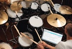 tilt selective photograph of music notes