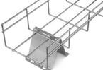 Apply to: Support trays on floor or top of cabinetFit for:Width 100mm trays Include: 1 unit Feature: