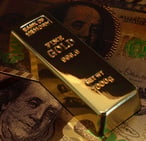 medium gold bar for investing