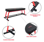 Flat weight bench