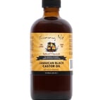 a bottle of jamaican black castor oil