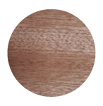 Cercle montrant le type de bois Sapelli