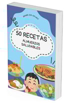 a cookbook with a picture of a cookbook with a picture of a child