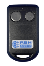 Keyscan remote fob with sleek design