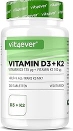 Flacon de complément alimentaire VitamineD3 VIT4EVER