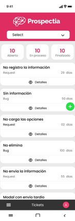 Sistema de ticket - CRM