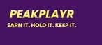 a purple and yellow logo with the words,'pearly play '