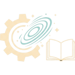 a book with a spiralle and a book with a spiralle