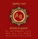 reconnu  "artisan de qualité" en 2024 avec une satisfaction supérieur à 90% 