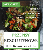 Dieta bezglutenowa 1000 kcal jadłospis 20 dni