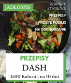 Dieta DASH 1500 kcal jadłospis pdf
