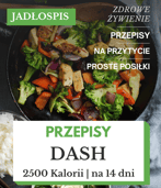 Dieta DASH 2500 kcal jadłospis na 14 dni pdf