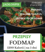 Jadłospis Low FODMAP 1200 kcal