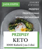 dieta ketogeniczna jadłospis 1000 kcal