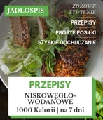 dieta low carb jadłospis tygodniowy 1000 kcal