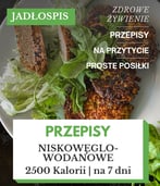 dieta low carb jadłospis tygodniowy 2500 kcal