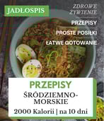 Dieta śródziemnomorska jadłospis 2000 kcal pdf