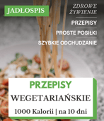 dieta wegetariańska jadłospis pdf 1000 kcal