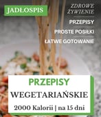 jadłospis wegetariański 2000 kcal
