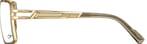 goldene brille, goldenes gestell, marke cazal