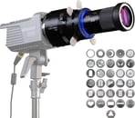 Bowens Mount Snoot Spotlight GOBO Projector- Compatible with Aputure Amaran 60D/XS/100X/D 200D/X