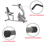 recumbent bike details