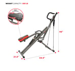 row and ride exercise machine