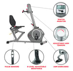 recumbent bike features