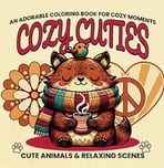 a cute little animal coloring book with a cute little animal