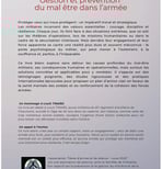 image livre blanc mal être dans les armées