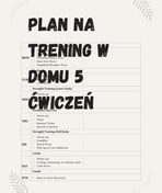 Plan treningowy w domu początkujący