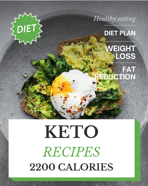 Keto Weekly Meal Plan 2200 Calories, Recipes PDF