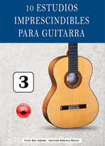 Libro para aprender a tocar la guitarra. 10 estudios imprescindibles de guitarra