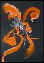Poesie des leurres | tableau abstrait