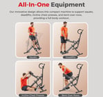 row and ride exercise machine