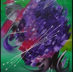 Le tourbillon | tableau abstrait