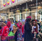 2024 Krewe of Cork - Street Party at Court of the Two Sisters on Royal Street