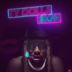 Visual branding sample featuring stylized portrait with neon signage, sunglasses, and smoking aesthetic - urban design direct