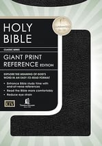 KJV Bible: Personal Size Giant Print Reference Edition Leather Bound