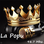 Fm la Popu de Adelia María 98.7 logo