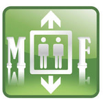 myf ascensores peru logo