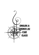 English & french au pair class logo