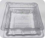 Clear Square Container