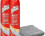 a couple of sprays and a cleaning cloth