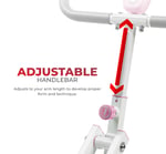 Row and ride exercise machine